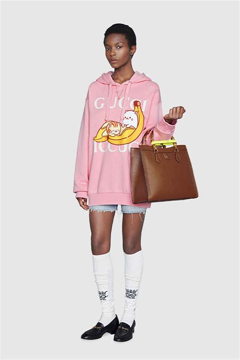 gucci cat banana|gucci bananya capsules.